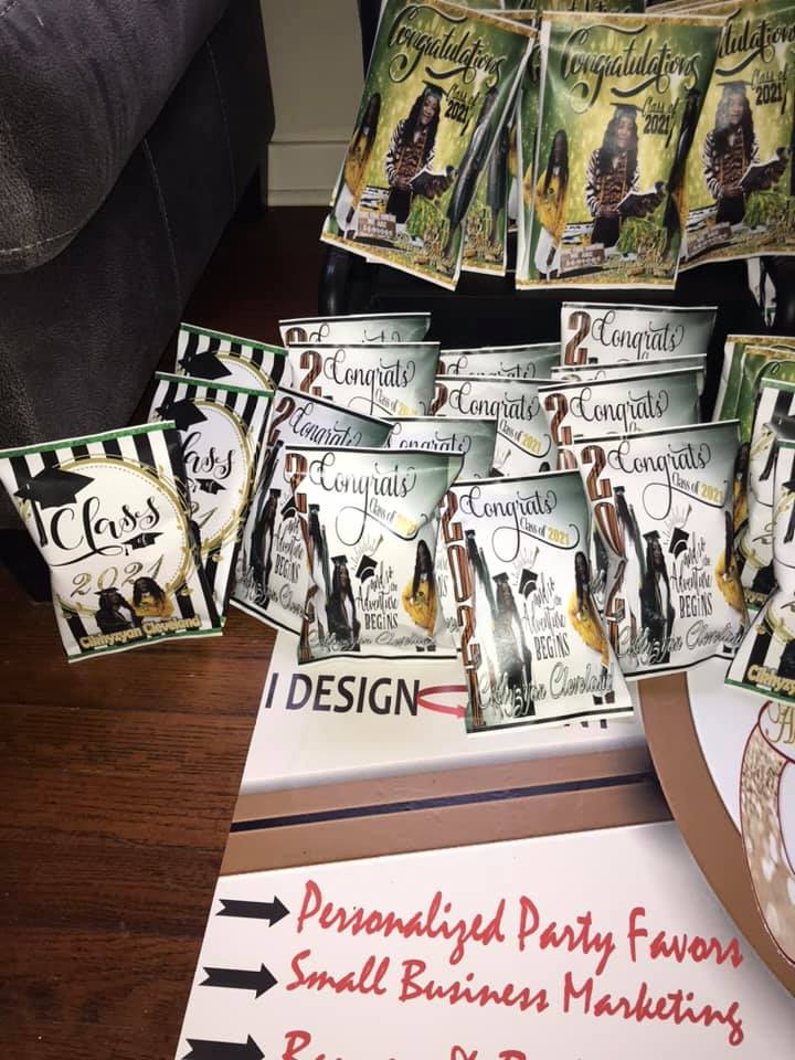 PERSONalized Graduation Party Favors