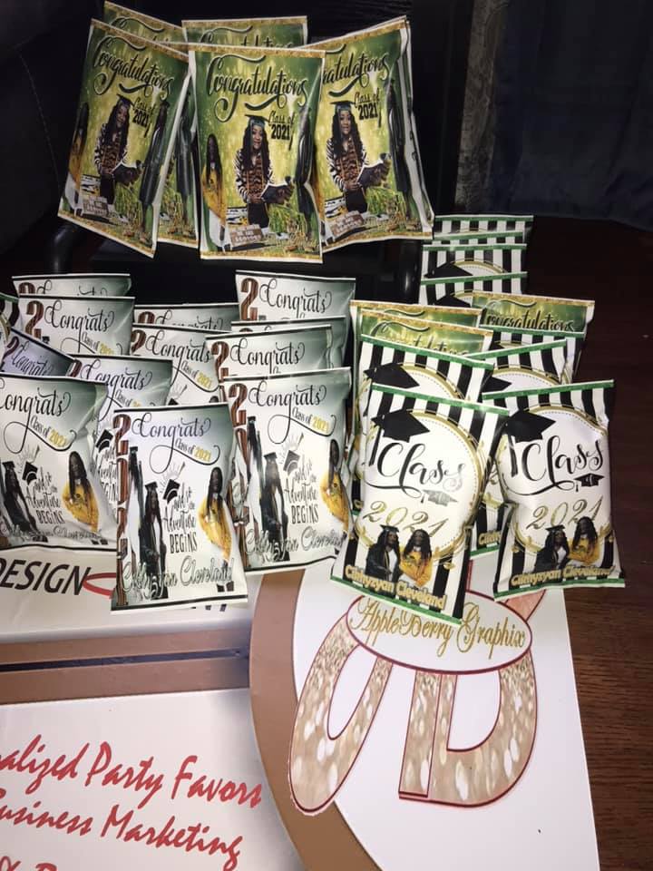 PERSONalized Graduation Party Favors