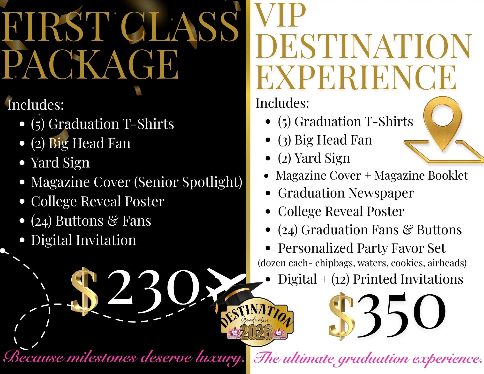 Destination Graduation 2026 Bundles