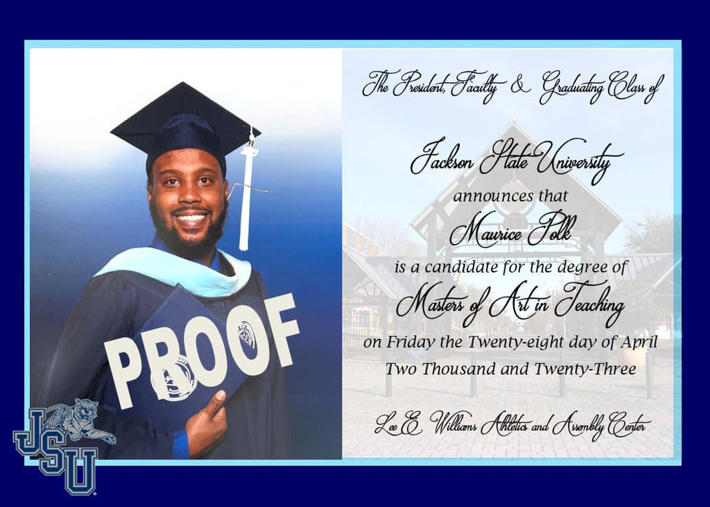 Destination Graduation Custom Invitations