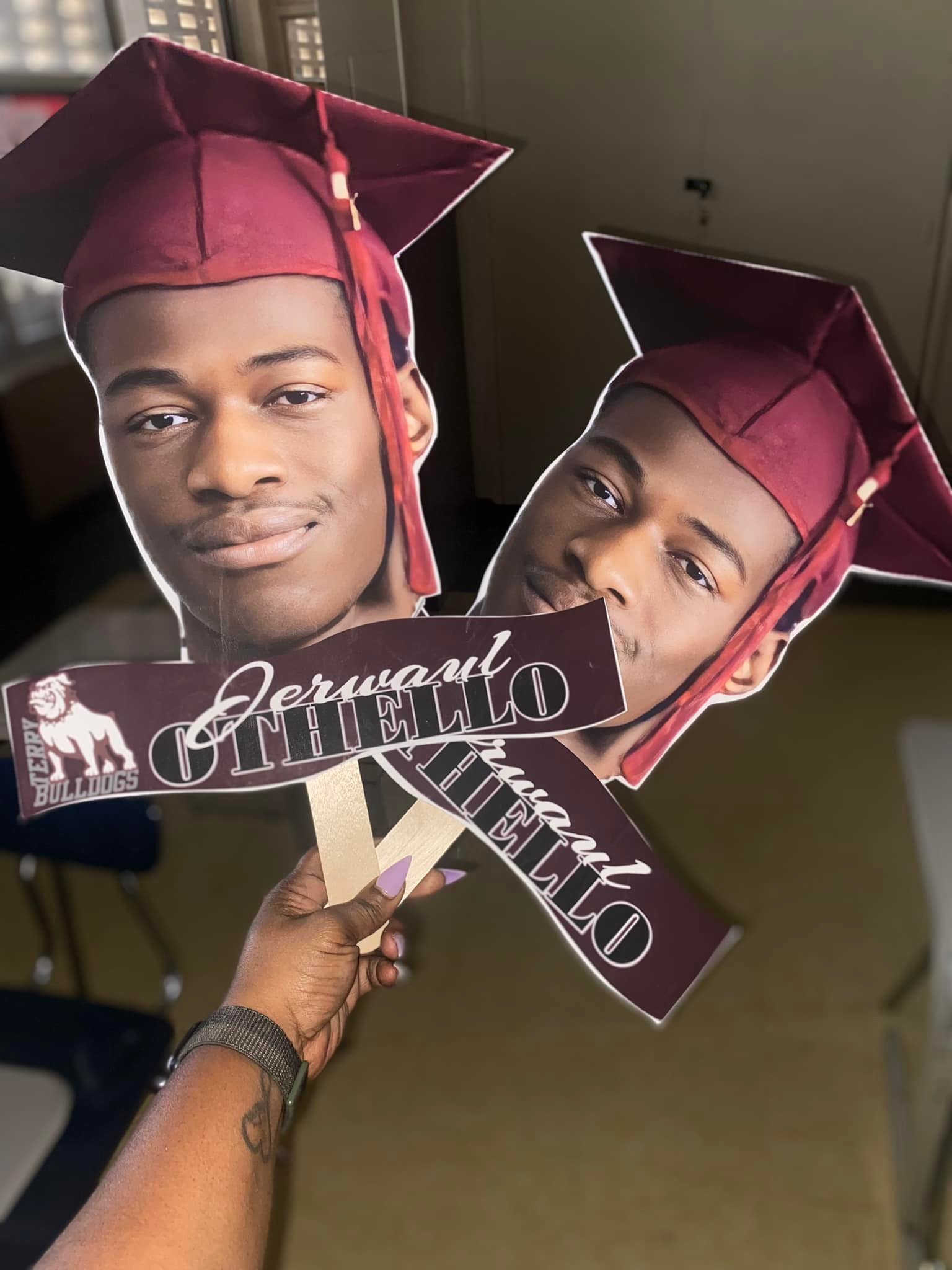 Graduation Big Head Fans