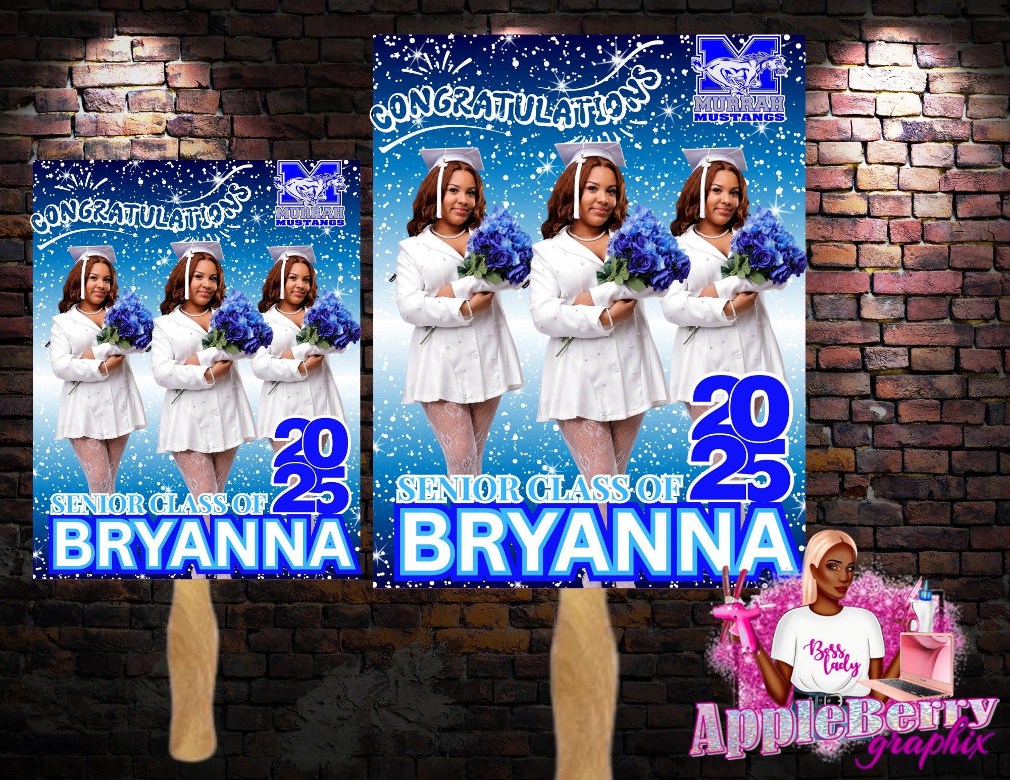 PERSONalized Graduation Fans