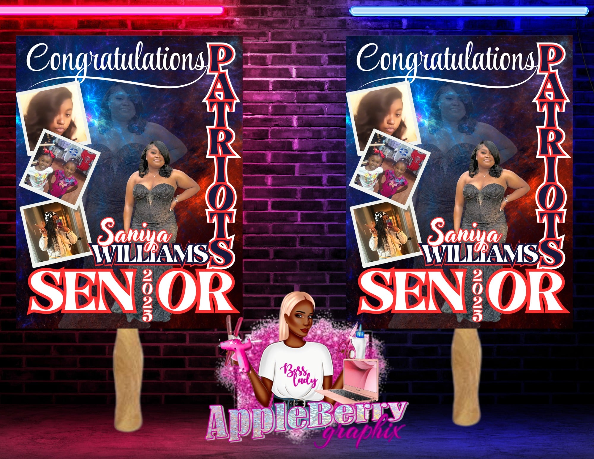 PERSONalized Graduation Fans