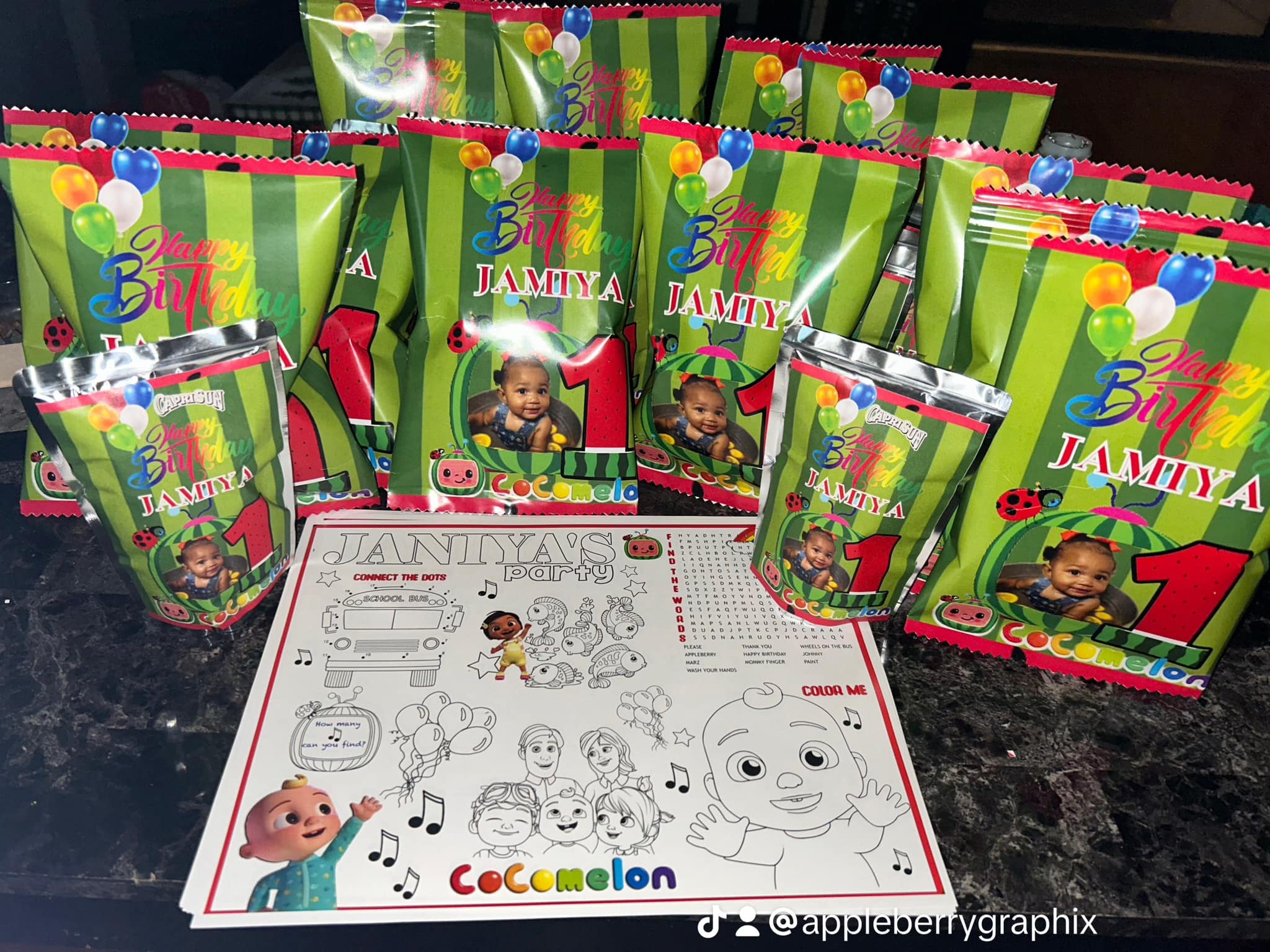 Personalized Party Favors by the Dozen