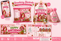 BERRY SWEET BIRTHDAY PARTY BANNER