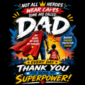 FREEBIE FRIDAY™ Super Dad PNG | Father's Day T-Shirt Design | Instant Download