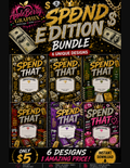 SPEND THAT™ Composition Notebook Templates Bundle – Instant Download